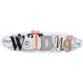 Karen Foster Wedding Design Scrapbooking and Craft Embellishment Stacked Statement
