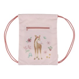Little Dutch Fairy Garden 4914 Children's Gym Bag 38 x 29 cm Pink, Fairy Garden Pink