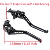 ZYAKOMO CNC Motorcycle Clutch Brake Lever Compatible with Ninja ZX6R