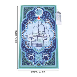 Joy Depot Intelligent Electronic Prayer Mat for Children, Prayer Mat, Islam Muslim Prayer Mat, Islamic Prayer Mat with Worship Step Guide for Beginners Prayer Mat