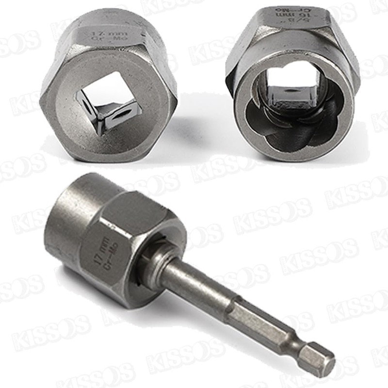 Impact Bolt Nut Remover Removal Tool with Dedicated Case Set