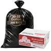 30-33 Gallon Trash Bags, Black Garbage Bags 200 Count, Kitchen