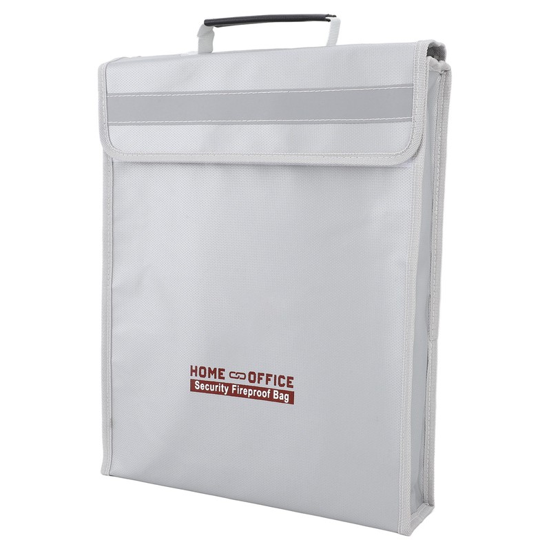 Fireproof Document Holder Pouch Waterproof Fireproof Money Bag with Zipper