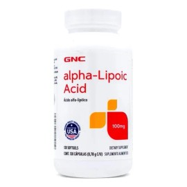Gnc Ácido Alfa-lipóico 100 Mg Sabor Sin sabor