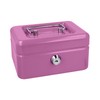 Westcott Cash Box Lockable (Compact, 15 cm) Lilac | Lockable