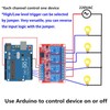 hiBCTR 4CH 24V Relay Module OPTO-Isolated - High/Low Level Trigger