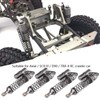 4 Pieces RC Shock Absorber, Aluminium Alloy High-Strength Springs Shock