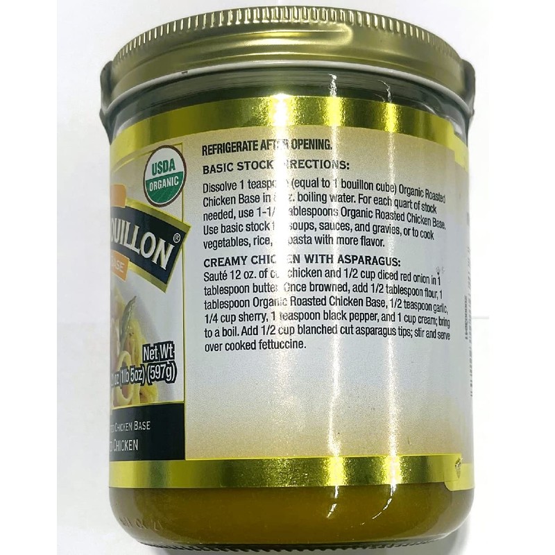 Better Than Bouillon Organic Roasted Chicken Base, Made with Seasoned