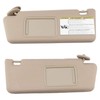 Dasbecan Left Driver & Right Passenger Side Sun Visor Compatible