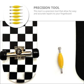 12 Pcs Fingerboard Screwdriver Fingerboard Tool DIY Finger Skateboard Tools Fingerboard Screw Driver Fingertip Board Tools Small Screwdriver Double Head Screwdriver Fingerboard Accessories