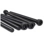 binifiMux 6pcs M6 x 100mm Full Thread Black Hexagon Socket
