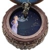 Vintage Music Box with 12 Constellations Rotating Goddess Twinkling LED