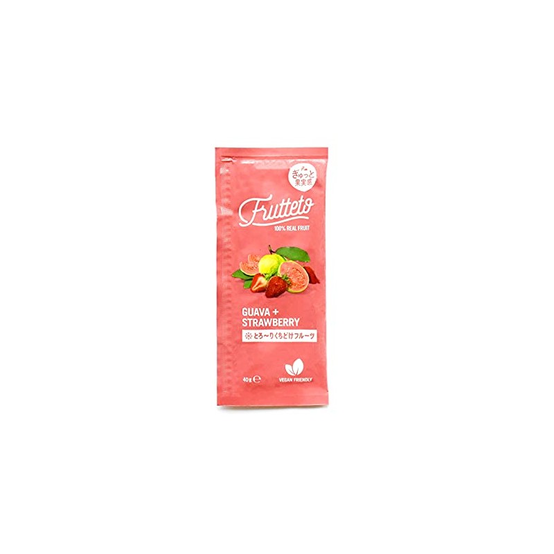 FRUTTETO Popsicle Guava & Strawberry 5 Pieces