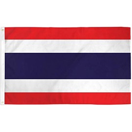 Thailand Flag 3x5ft Poly - INTERNATIONAL FLAGS