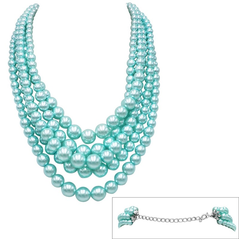 Rosemarie & Jubalee Juego de collar y pendientes de perlas