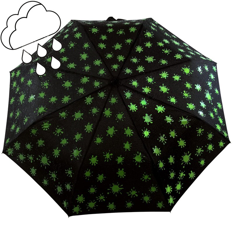 iX-brella Fibreglass Umbrella Automatic Wetprint – Colour Changing in Wet