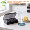 Extra Large Weekly Pill Organizer 3 Times a Day,AP PM