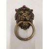 Forge Hardware Studio Brass Lionhead Door Knocker - Brass Home