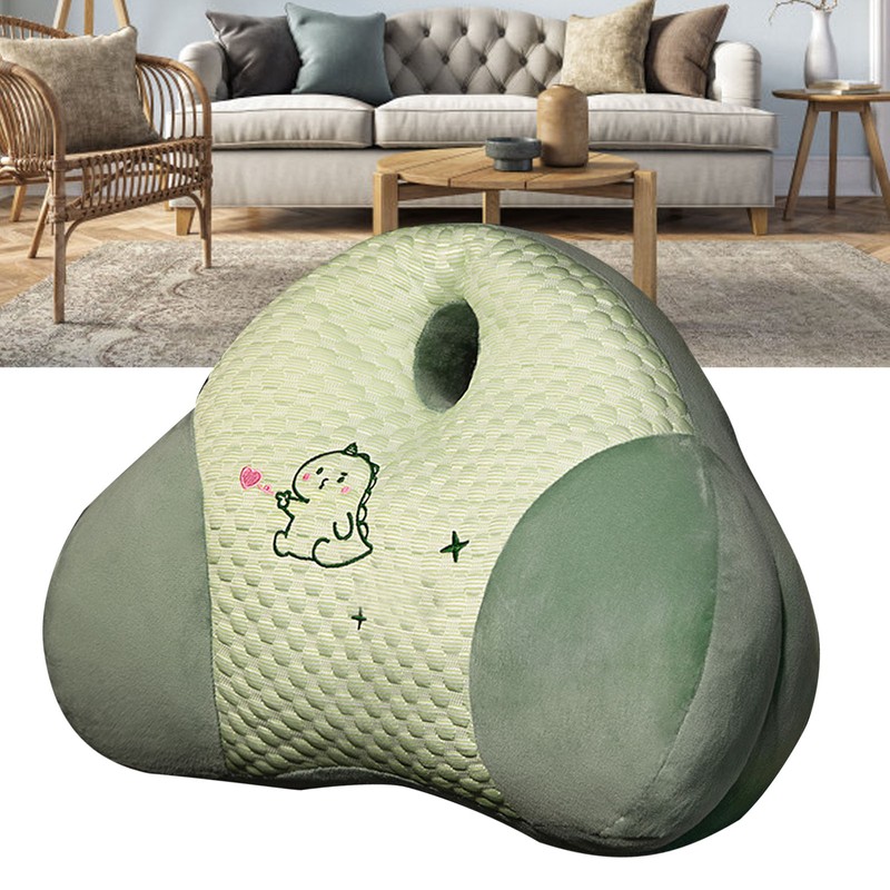 Chair Back Cushion Summer Lumbar Support Pillow Cartoon Waist Pillow