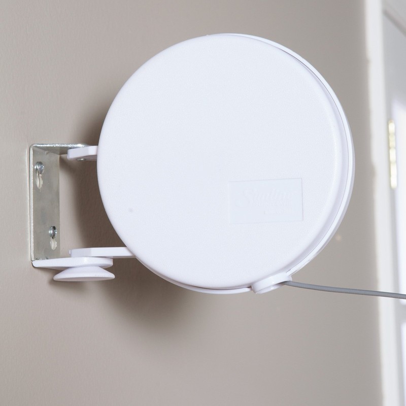 Household Essentials Single Line Retractable Clothesline for Hanging Laundry, 40