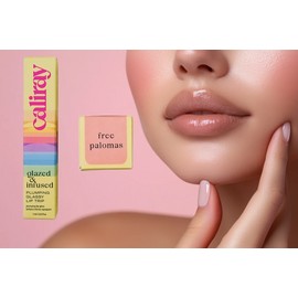 Caliray Glazed and Infused Plumping Glassy Lip Trip Lip Gloss Free Palomas