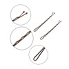 300 Stück Haarnadeln Bobby Pins Set, Hochsteckfrisuren Zubehör, Metal Haarklammern