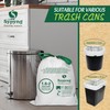 Sypyng Compostable Trash Bags - Compost Bags with Drawstring -