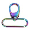10Pcs Keychain Clasp 38mm Firm Rust Proof Bright Luster Simple