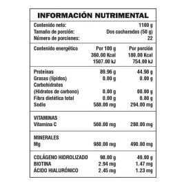 Suplemento Colágeno Hidrolizado Con Biotina Y Vitamina C Naranja