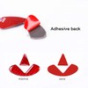 QianBao Compatible with Carbon Fiber Steering Wheel Logo Decoration Interior
