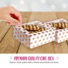 Anniversary House 2-pack Treat Boxes, Rose Gold Polka Dot Foil