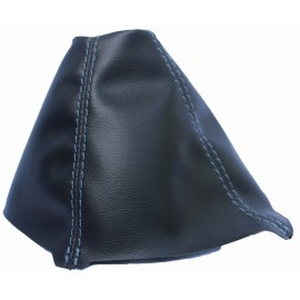 Kar Designers Fits 08-14 Dodge Challenger Vinyl Manual Shift Boot Black w/Gray Stitch