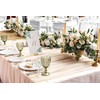 PODUFF Gold Table Number Holders, 12-Pack Metal Place Card Stands