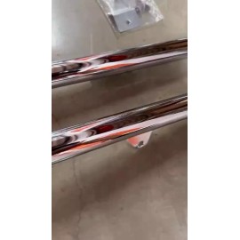 Texan Bikes 40" Long, Chrome 1-3/4" Drag Pipes for Harley XL Evo Sportster 1986-2003