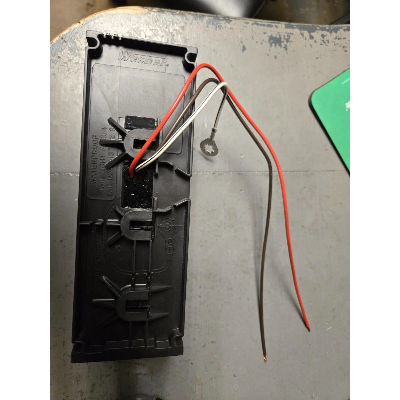 WESBAR WATERPROOF 3X8 LOW PROFILE TAIL LIGHT