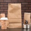 Resealable Kraft Tin Tie Poly-lined Bags Coffee Bags Reclosable Tin