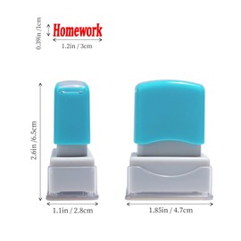 Classwork Stamp YQBOOM Homework Stamper Self-Inking Rubber Teacher Grading Stamp Teacher Supplies – Homework