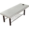 Massage Table Sheet, 27.56x74.8" Massage Bed Cover with Face Hole,Elastic