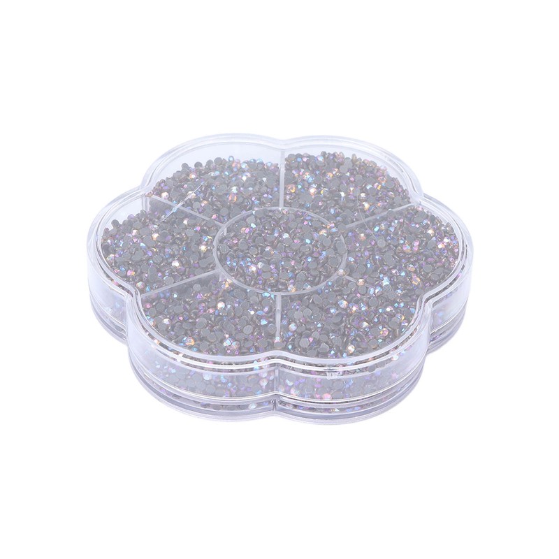 14400pcs Rhinestones Shiny Transparent Decorative Nail Art Accessories for Clothes