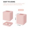 Livelab Tissue Box Cover with Base - Square Plastic Holder,