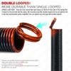 KaiMinDogz Pair of 70lb. Heavy Duty Garage Door Extension Springs