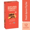 Nature’s Bakery Whole Wheat Fig Bars, Peach Apricot, Real Fruit,