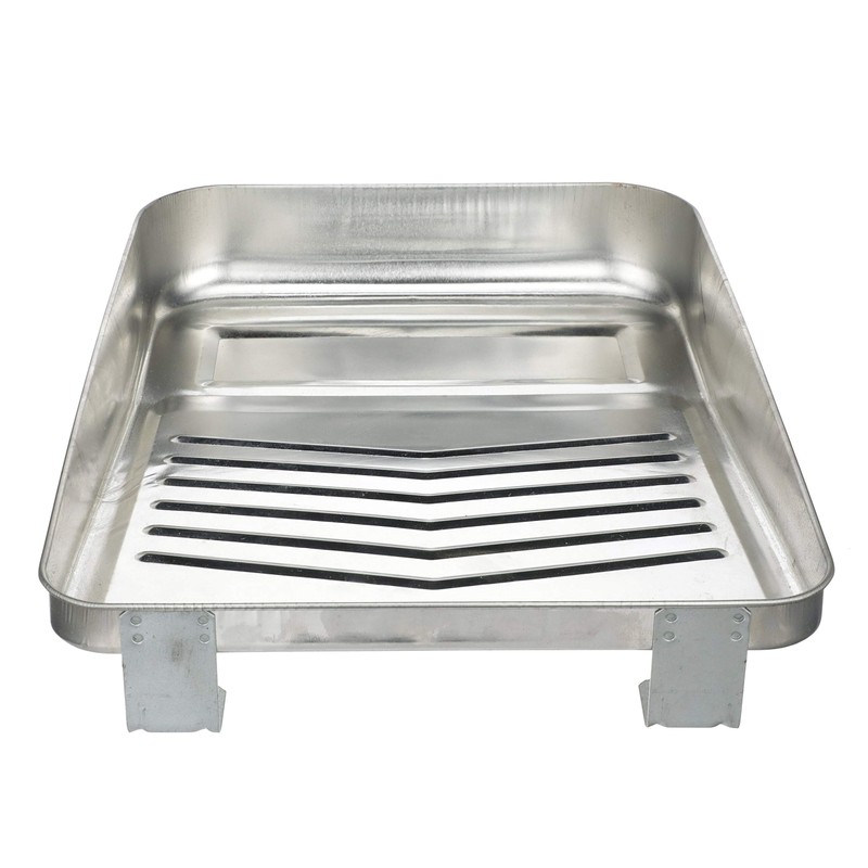 Seachoice Reusable Deluxe Angled Ribbed Paint Tray w/Ladder Lock Legs,