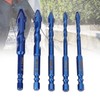 5Pcs Crooked Head Eccentric Drill Special High Strength Twist Bit