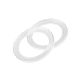 Partuto 2Pcs for 4 Inch Car Speaker Spacer Ring Mounting Spacer Plate Acrylic 79mm ID Replacement