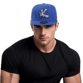 Underground Kulture Blue Tie-Back Bandana Baseball Cap