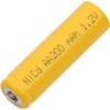 12 Packs 1.2V AA 200mAh Ni-Cd Rechargable Batteries for Solar