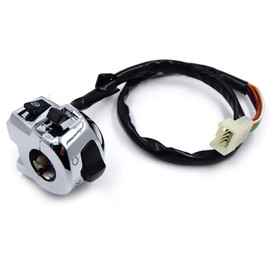 SMT-Chrome Right Switch Compatible with Suzuki GSX-R600/GSX-R750/GSX-R1000/TL1000/Hayabusa GSX1300R US Model [B017QP79H8]