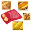 3 Pack of Microwave Potato Bag Kit, with 3PCS Silicone