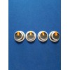 generic Blackstone Knob Bezel Replacement Set Of 4 Bezels Silver